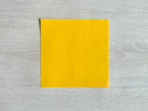 折り紙を置いたところ