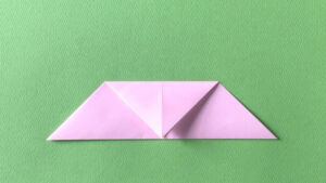折ったところ