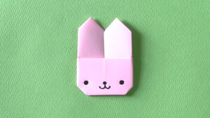兎の顔の完成