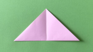 折ったところ
