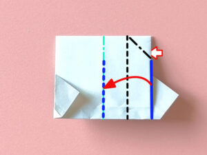 右を折るところ