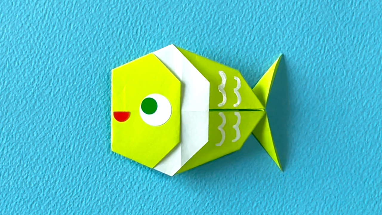 笑った口の魚