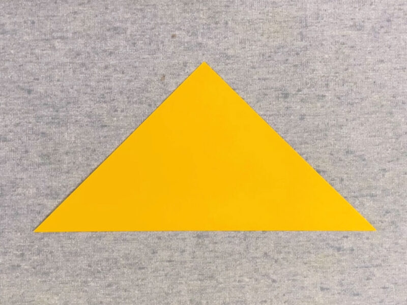 折ったところの画像