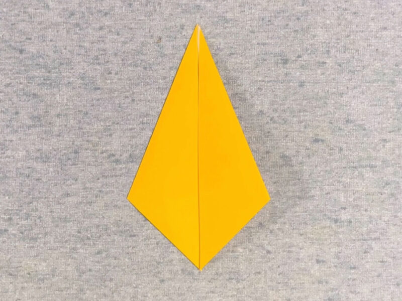 折ったところの画像