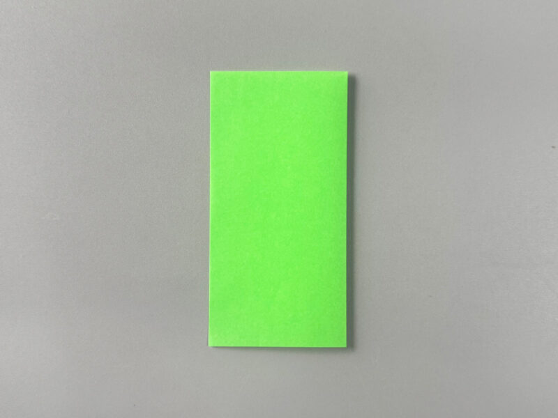 折ったところの画像