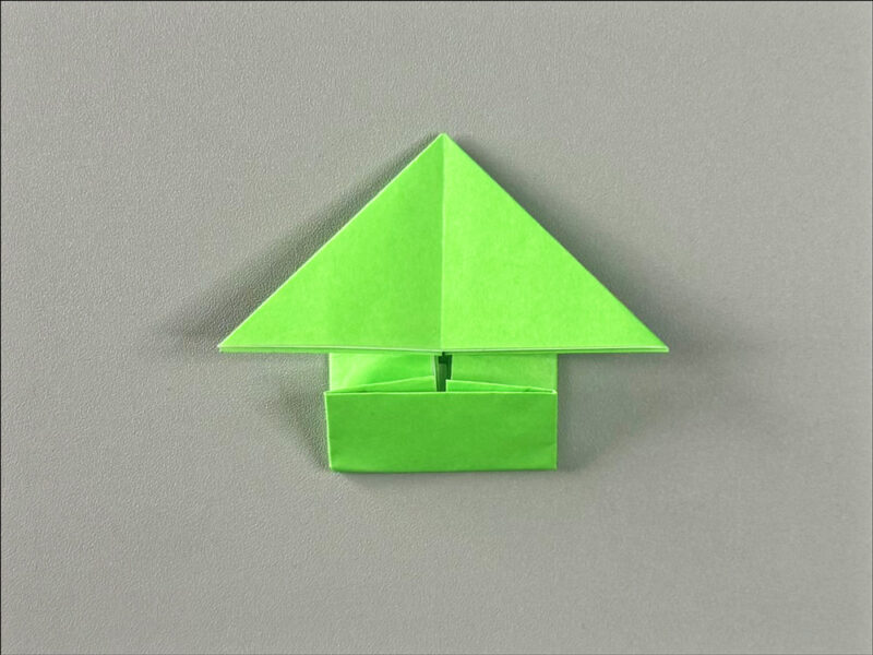 折ったところの画像