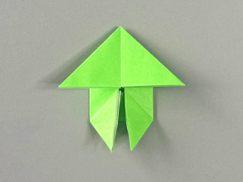 折ったところの画像