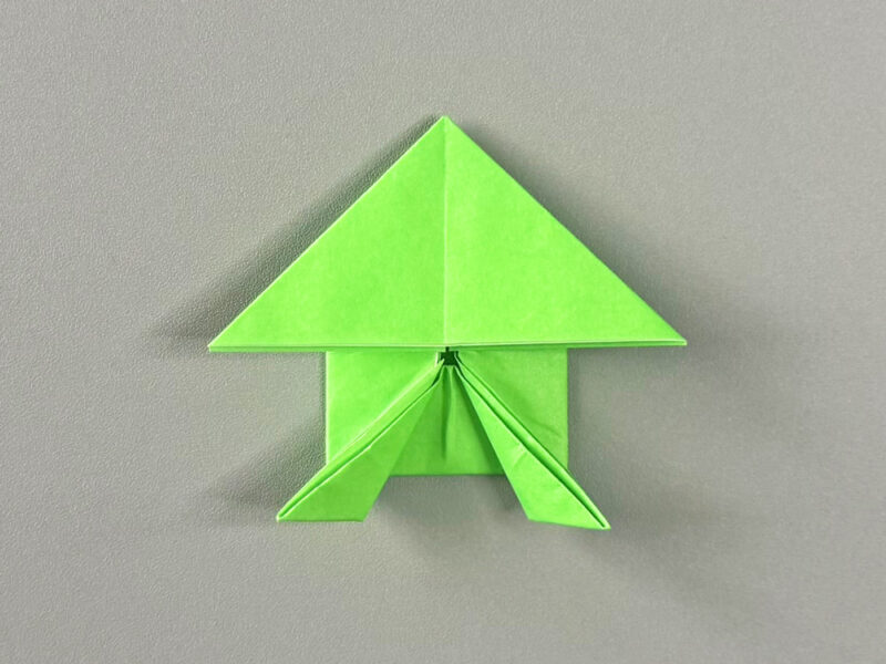 折ったところの画像