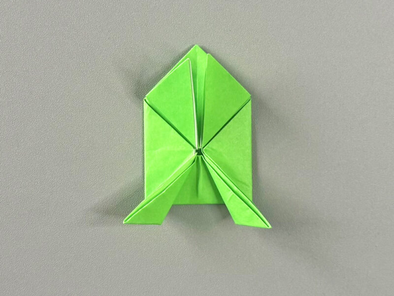 折ったところの画像