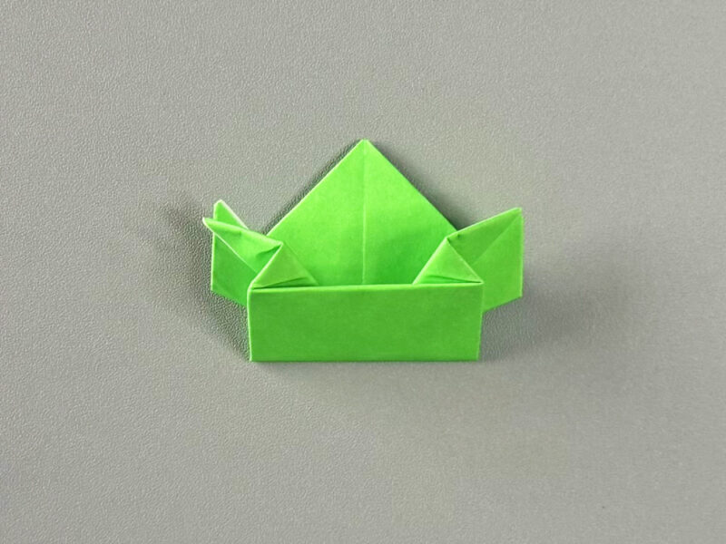 折ったところの画像