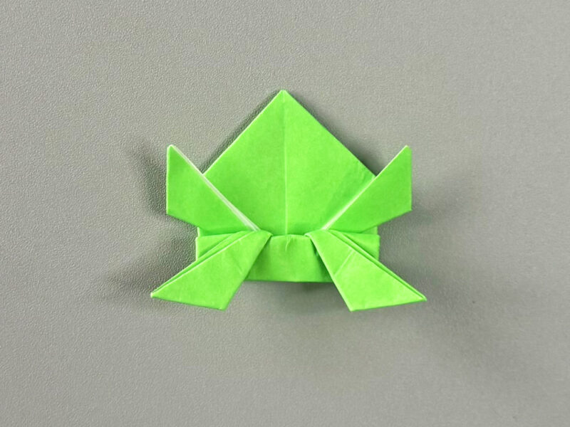 折ったところの画像