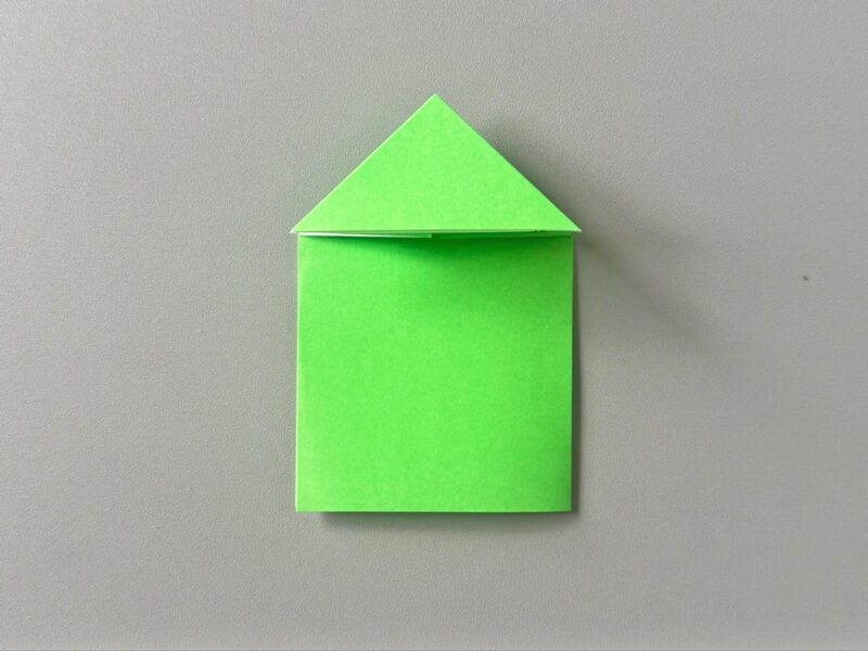 折りたたんだところの画像