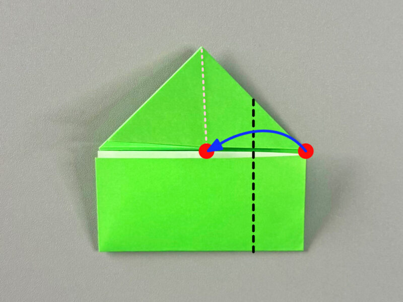 右を折るところの画像