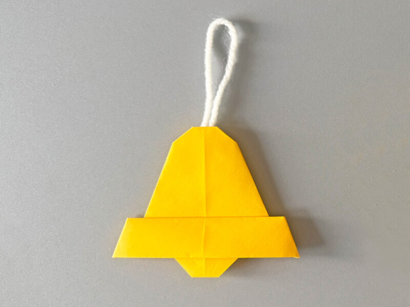 クリスマスベルオーナメントの完成画像