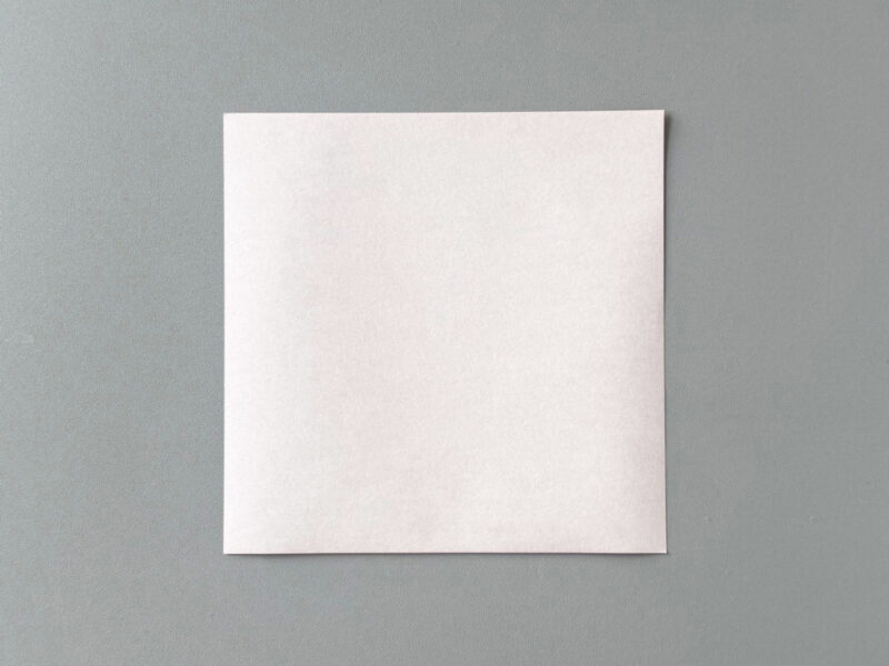 折り紙を置いたところの画像