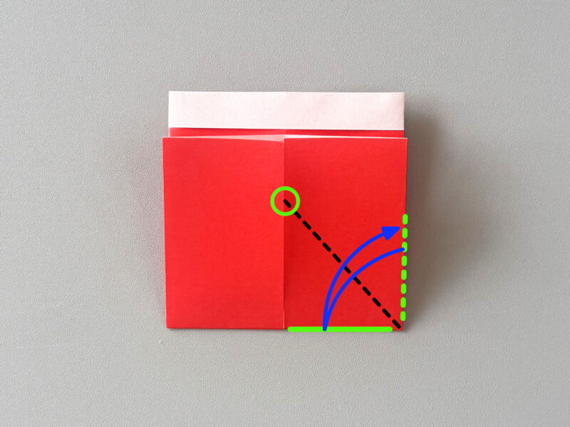 右を折るところの画像