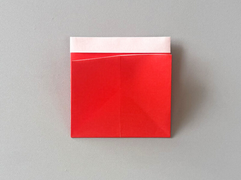 折ったところの画像