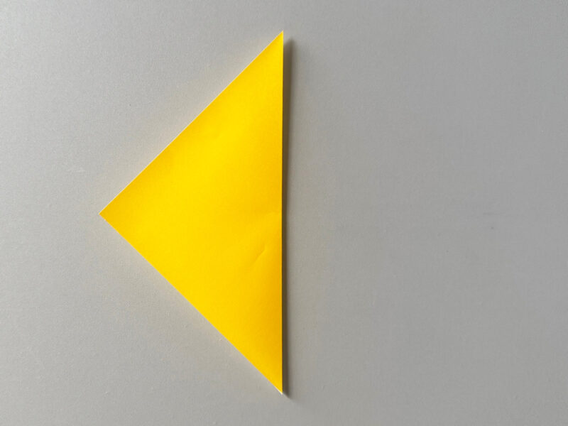 折ったところの画像