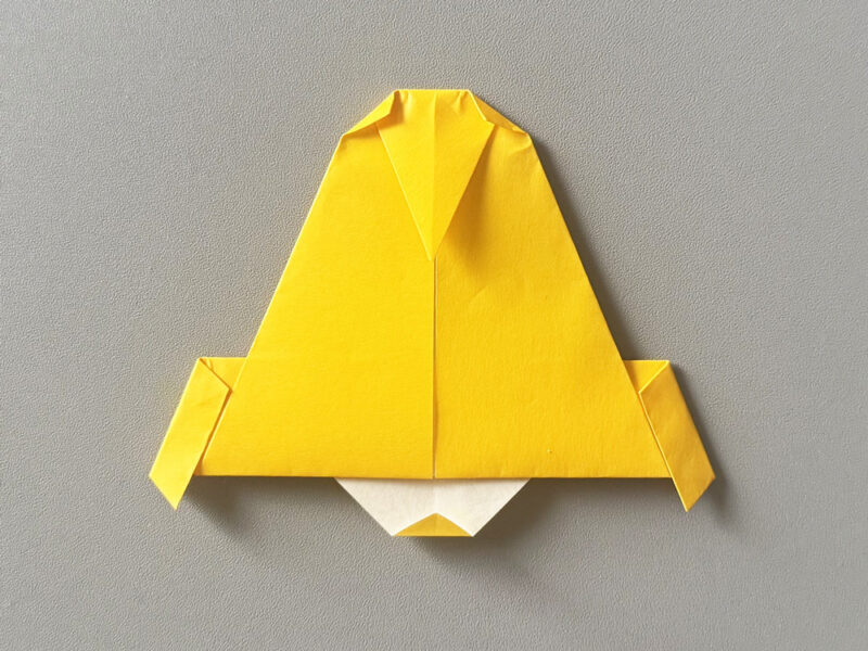 折ったところの画像