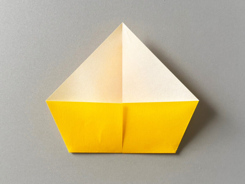 折ったところの画像