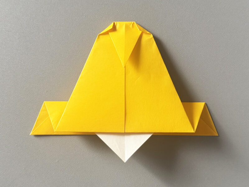 折ったところの画像