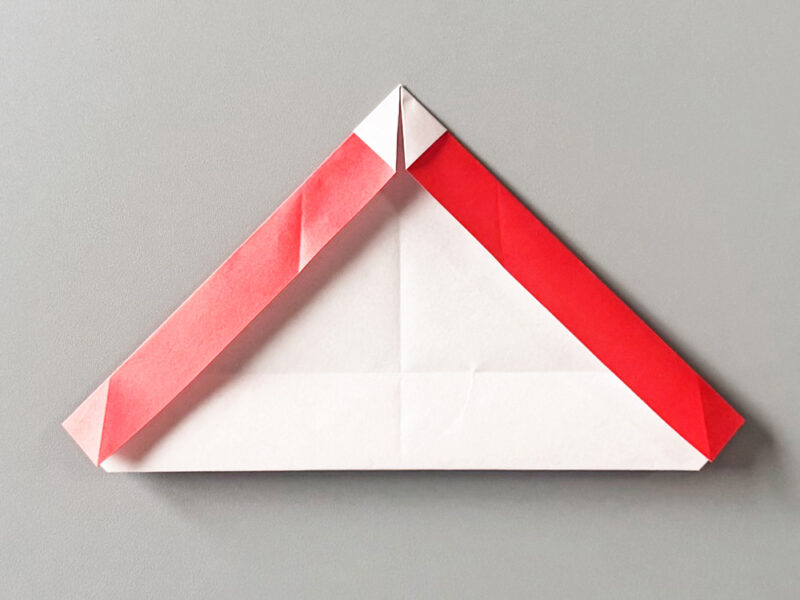 折ったところの画像