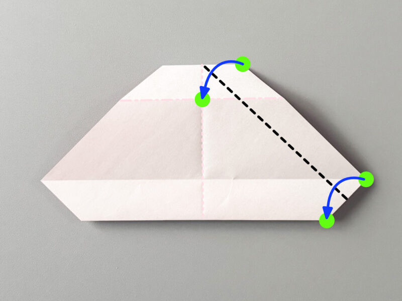 右を折るところの画像
