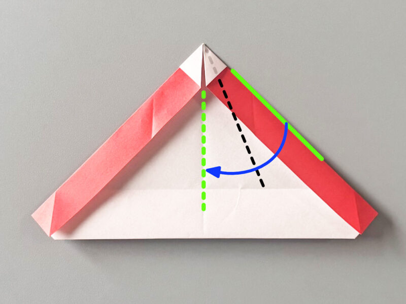 右を折るところの画像