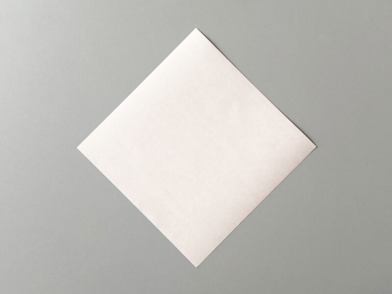 折り紙を置いたところの画像