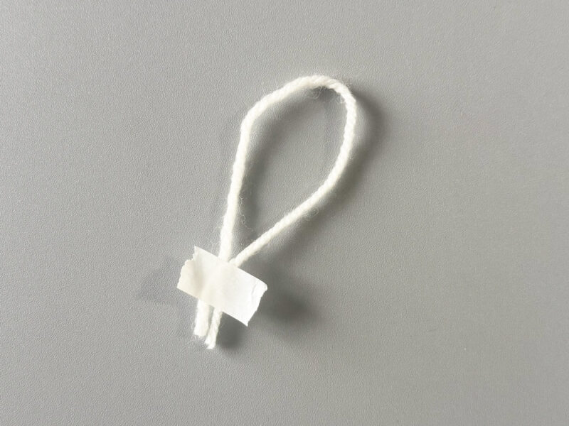 テープを貼った画像